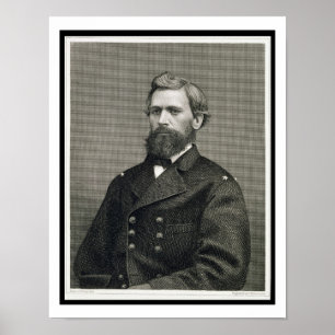 Poster Oliver Otis Howard (1830-1909), gravé par Robert