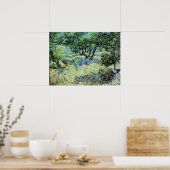Poster Oliveraie par Vincent van Gogh (Cuisine)
