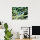 Poster Oliveraie par Vincent van Gogh (Bureau à domicile)