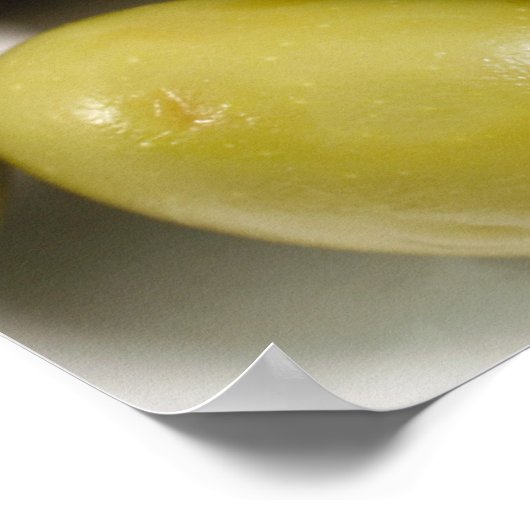 Poster Olives vertes (Coin)