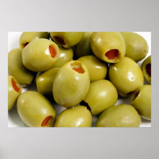 Poster Olives vertes (Devant)