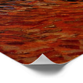 Poster Oliviers de Van Gogh avec ciel jaune et soleil (Coin)