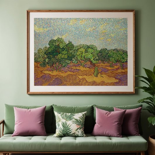 Poster Oliviers, Van Gogh