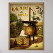 Poster Olivos de España (Devant)