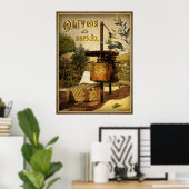 Poster Olivos de España (Bureau à domicile)