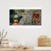 Poster Ollantaytambo-Pyramide (Cuisine)