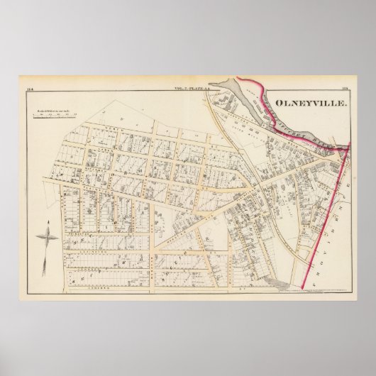 Poster Olneyville Providence Rhode (Devant)