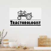 Poster Ologiste du tracteur (Cuisine)