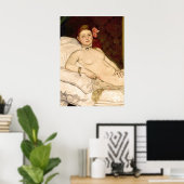 Poster Olympia par Edouard Manet (Bureau à domicile)