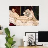 Poster Olympia par Edouard Manet (Bureau à domicile)