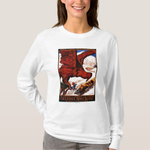 poster Olympische Winterspelen 1924 T-shirt