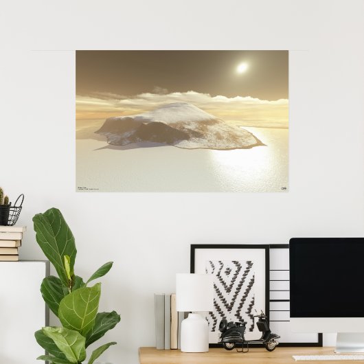 Poster Olympus Mons (Bureau à domicile)