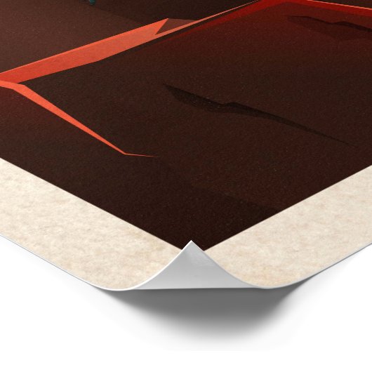 Poster Olympus Mons, Mars Travel (Coin)