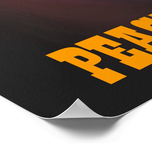 POSTER OM ABSTRAIT (Coin)