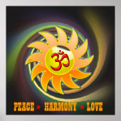 POSTER OM ABSTRAIT (Devant)