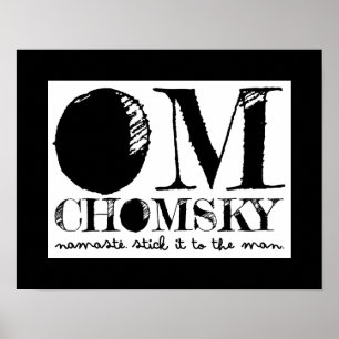 Poster Om Chomsky