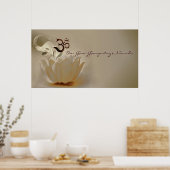 Poster Om Gam Ganapataye Namaha - Mantra (Cuisine)