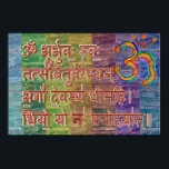 Poster OM Gayatri Mantra<br><div class="desc"></div>