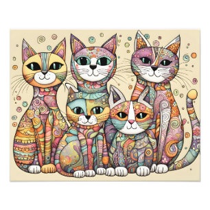 poster om katten te kalmeren