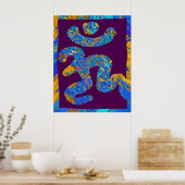 Poster OM MANTRA - Pour la paix (Cuisine)