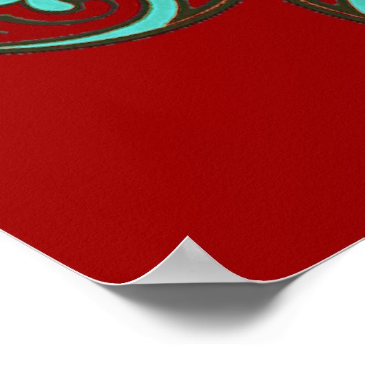 Poster Om of Chaos Imprimer (Coin)