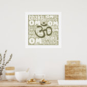 Poster Om Shanti (Cuisine)