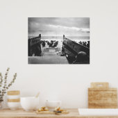 Poster Omaha Beach, Normandie, Jour J 1944 (Cuisine)