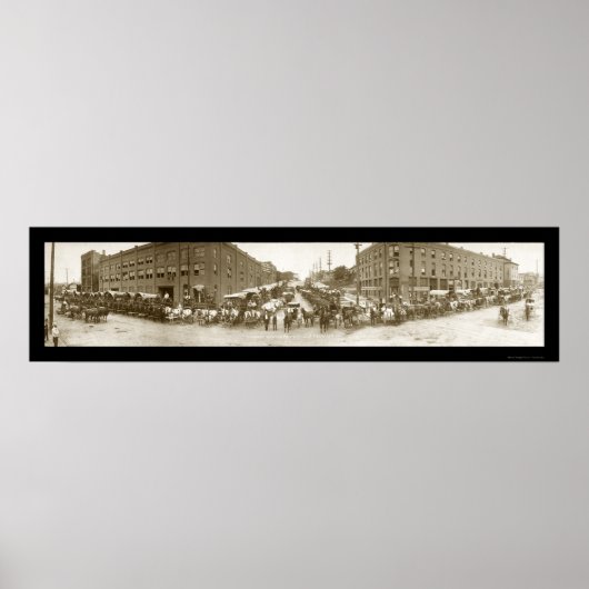 Poster Omaha Merchants Photo 1908 (Devant)