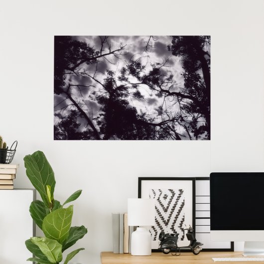 Poster Ombragé (Bureau à domicile)