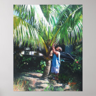 Poster Ombre 2014 de noix de coco