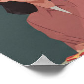 Poster Ombre au-dessus (Coin)