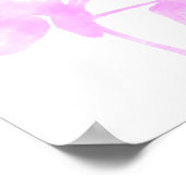 Poster Ombré d’orchidée  (Coin)