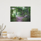 Poster Ombre de l'après-midi dans la forêt (Cuisine)