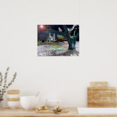 Poster Ombre du clair de lune (Cuisine)