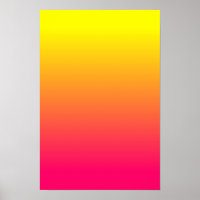 Ombre rose orange jaune