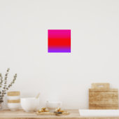 Poster Ombre rouge violet magenta Festive (Cuisine)