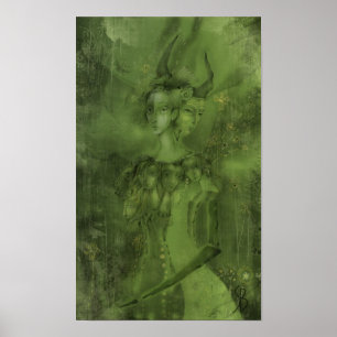 Poster Ombre verte