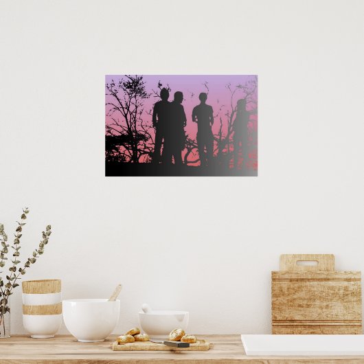 Poster Ombres (Cuisine)