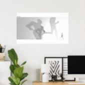 Poster Ombres (Bureau à domicile)