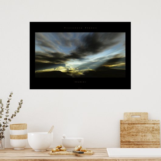 Poster ombres (Cuisine)