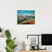 Poster Ombres dansantes (Bureau à domicile)
