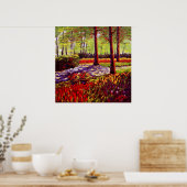 Poster Ombres de Keukenhof (Cuisine)