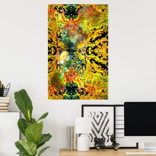 Poster Ombres de l'automne (Bureau à domicile)