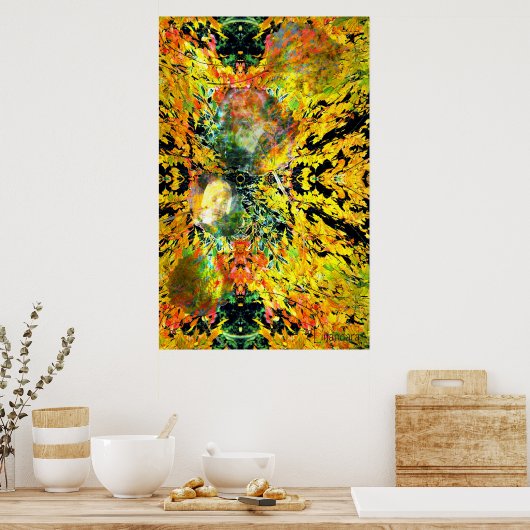 Poster Ombres de l'automne (Cuisine)