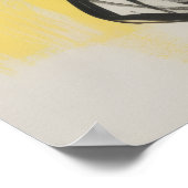 Poster Ombres en jaune (Coin)