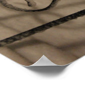 Poster Ombres neige (Coin)