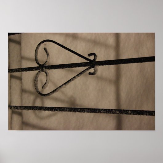 Poster Ombres neige (Devant)