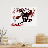 Poster Ombres nocturnes (Cuisine)