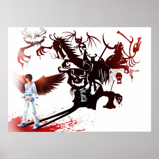 Poster Ombres nocturnes (Devant)