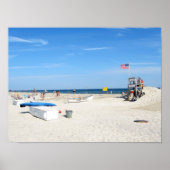 Poster Ombres sur la plage (Devant)